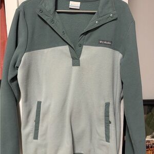 Columbia Green Fleece Pullover